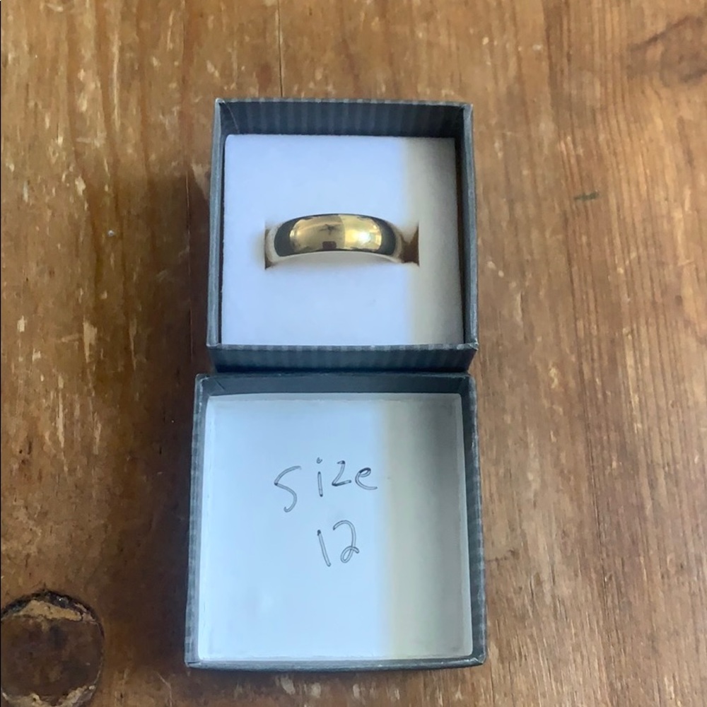 Tungsten Carbide Men’s Wedding Band